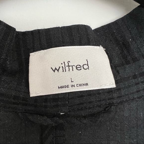 ARITZIA Wilfred Durante Check Jacket Long Jacquard Kimono - Size Large - Picture 10 of 15